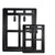 Lockable Plastic Pet Dog Cat Kitty Door for Screen Window Security Flap Gates Pet Tunnel Dog Fence Free Access Door for Home