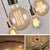 E27 Retro Edison Bulb Pendant Lights Vintage Loft Antique Hanging Pendant Lamp Spider