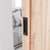 Black Aluminium Alloy Barn Sliding Door Hidden Flush Pull Handles for Interior Doors