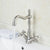 KEMAIDI Golden Swivel Antique Brass Stream Rotated Kitchen Bathroom Mixer Dual Handles Deck Mount Hot Cold Water Taps