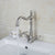 KEMAIDI Golden Swivel Antique Brass Stream Rotated Kitchen Bathroom Mixer Dual Handles Deck Mount Hot Cold Water Taps
