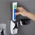 Automatic Toothpaste Dispenser Wall Mount Dust-proof Toothbrush Holder Storage Rack Set