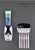 Automatic Toothpaste Dispenser Wall Mount Dust-proof Toothbrush Holder Storage Rack Set