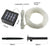 50/100 LEDs Solar Powered Rope Tube String Lights Outdoor Waterproof Fairy Lights Garden Garland For Christmas Yard Decoration