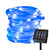 50/100 LEDs Solar Powered Rope Tube String Lights Outdoor Waterproof Fairy Lights Garden Garland For Christmas Yard Decoration