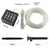 50/100 LEDs Solar Powered Rope Tube String Lights Outdoor Waterproof Fairy Lights Garden Garland For Christmas Yard Decoration
