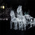 50/100 LEDs Solar Powered Rope Tube String Lights Outdoor Waterproof Fairy Lights Garden Garland For Christmas Yard Decoration