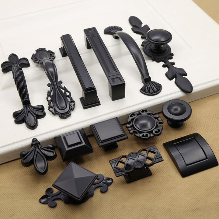 Black Hardware Cabinet Knob handle Cabinet Knob Door Pull