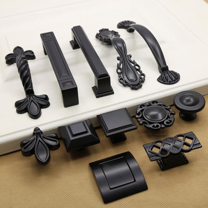 Black Hardware Cabinet Knob handle Cabinet Knob Door Pull