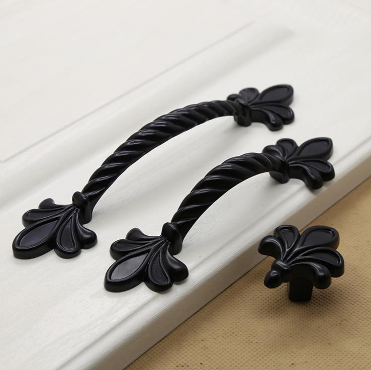Black Hardware Cabinet Knob handle Cabinet Knob Door Pull