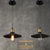Edison Loft Style Vintage Industrial Retro Pendant Lamp Light e27 Holder Iron