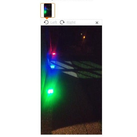 RXUNS Lawn Solar Garden Light LED Brick Ice Cube Solar Lights Outdoor Decoration Lamp for Stair Pathway Driveway Landscape Patio