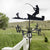 2021 Retro Stainless Steel Weather Vane Practical Home Outdoor Roof Decor Crafts Outdoor Garden Animal Bracket Decor Craft Suit