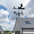 2021 Retro Stainless Steel Weather Vane Practical Home Outdoor Roof Decor Crafts Outdoor Garden Animal Bracket Decor Craft Suit