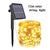 LED Outdoor Solar String Lights 7m/12m/22m solar lamp for Fairy Holiday Christmas Party Garland Lighting IR Dimmable