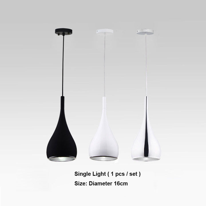 Modern Restaurant Pendant Lights Minimalist LED Hand lighting