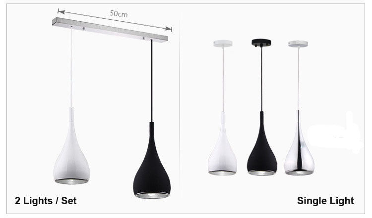 Modern Restaurant Pendant Lights Minimalist LED Hand lighting