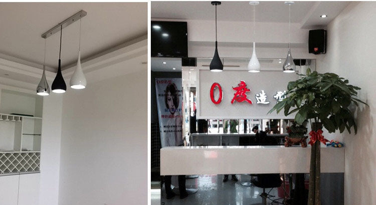 Modern Restaurant Pendant Lights Minimalist LED Hand lighting