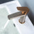 Basin ingle Handle Brush Rose Gold Black Brass Faucet  Mixer Tap Bathroom Faucet