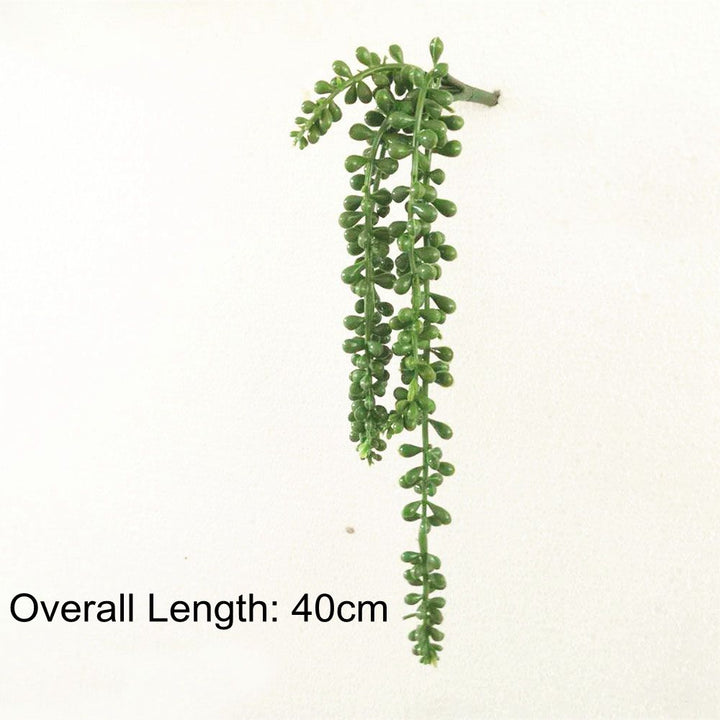 Green Artificial Succulents Plants Home Garden