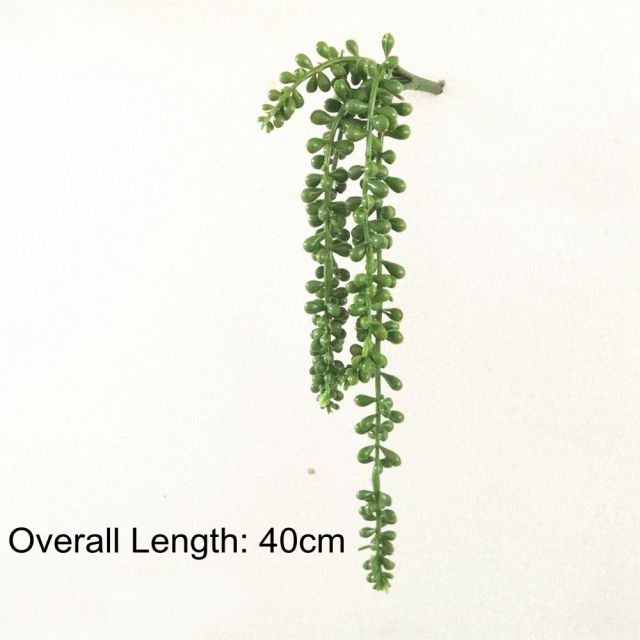Green Artificial Succulents Plants Home Garden