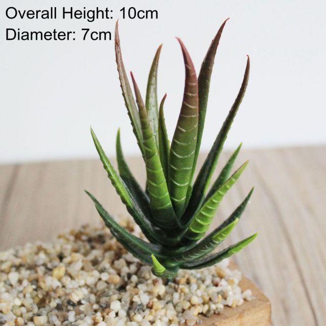 Green Artificial Succulents Plants Home Garden