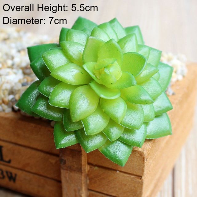 Green Artificial Succulents Plants Home Garden