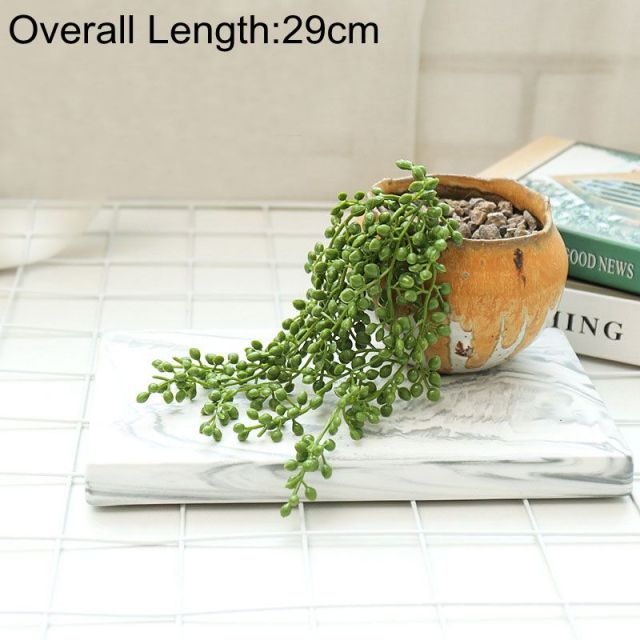 Green Artificial Succulents Plants Home Garden