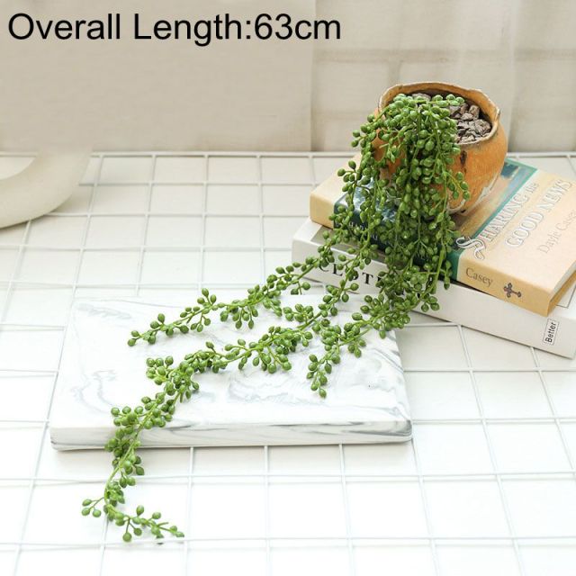 Green Artificial Succulents Plants Home Garden