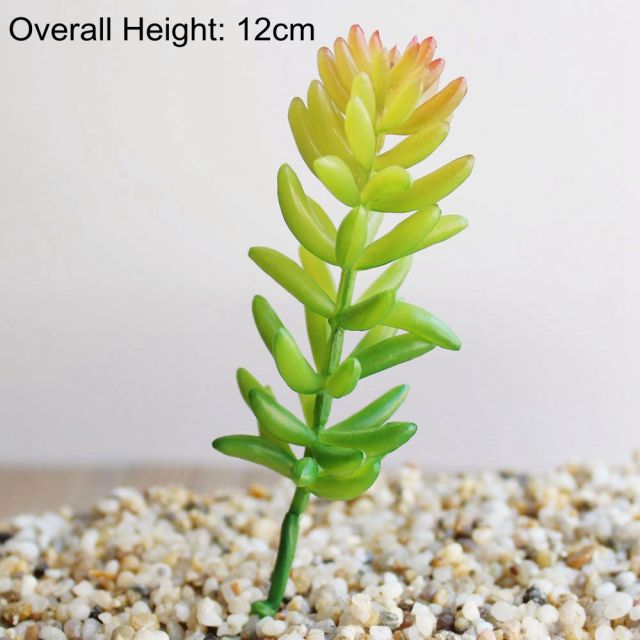 Green Artificial Succulents Plants Home Garden