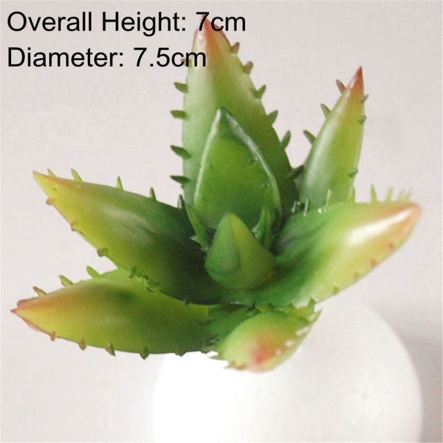 Green Artificial Succulents Plants Home Garden