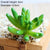 Green Artificial Succulents Plants Home Garden