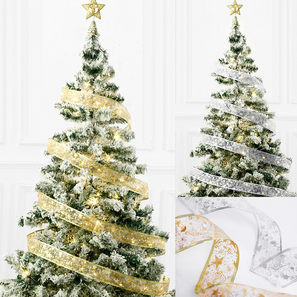 50 LED 5M Double LED Christmas Ribbon
