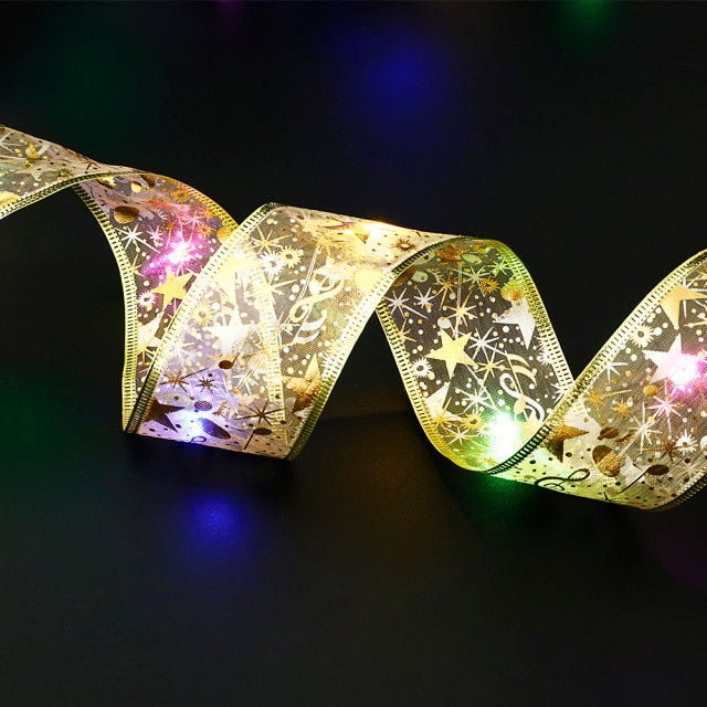 50 LED 5M Double LED Christmas Ribbon