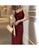 Syiwidii Satin Dress Woman Sleeveless Spaghetti Strap Evening Red Black
