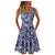 Women'S Summer Elegent Sleeveless U-Neck A-Line Dress
