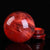 1PC 10CM Natural Rare Red Smelting Stone Energy Saving Quartz Crystal Ball