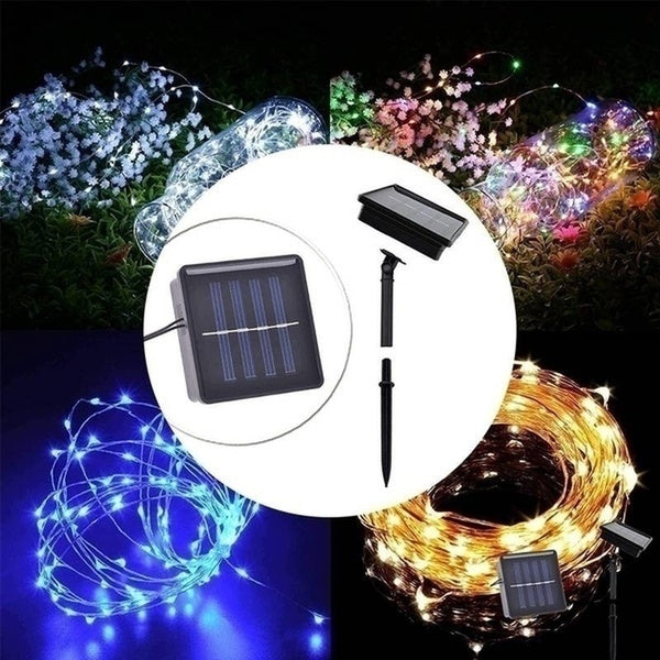 Led Outdoor Solar String Lights (1/2Pack)