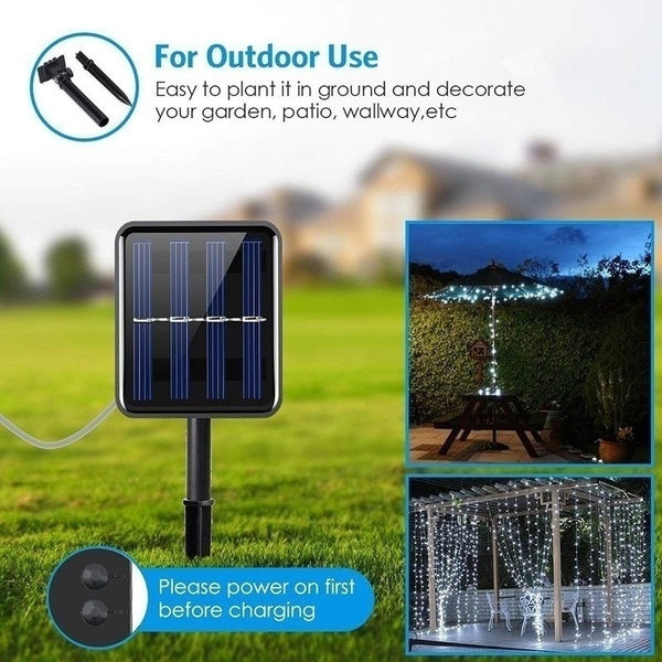 Led Outdoor Solar String Lights (1/2Pack)