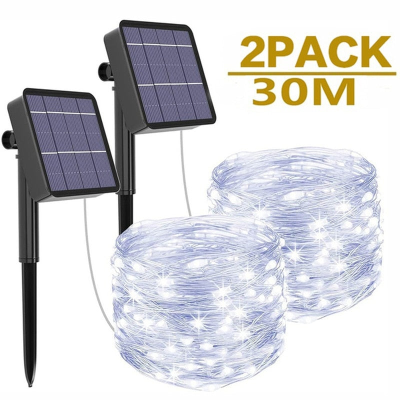 Led Outdoor Solar String Lights (1/2Pack)