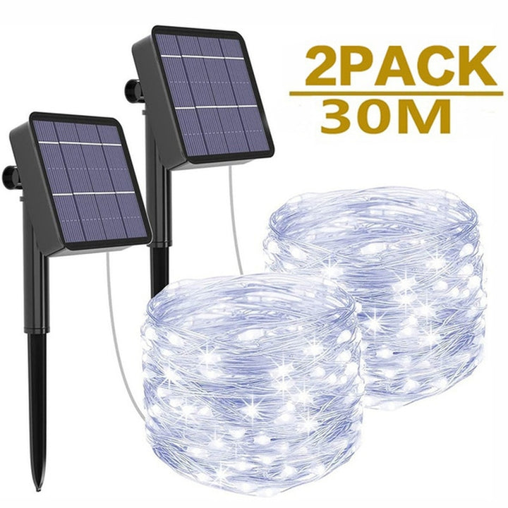 Led Outdoor Solar String Lights (1/2Pack)