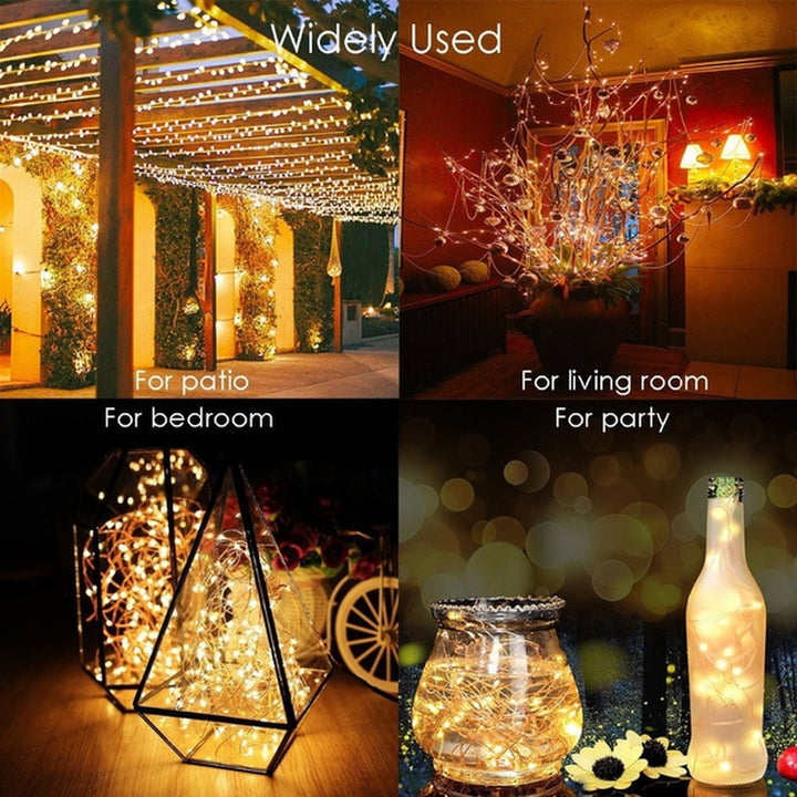 Led Outdoor Solar String Lights (1/2Pack)