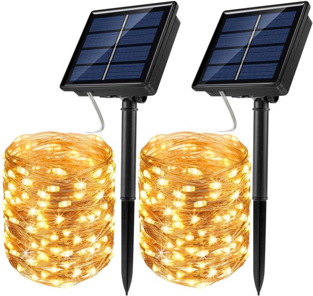 Led Outdoor Solar String Lights (1/2Pack)