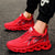 Men Flame Printed  Running Shoes Trainers