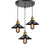 Modern Black Metal Ceiling Lustre LED Suspension Pendant  Lights