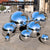 Stainless Steel Hollow Bright Mirror l Garden Landscape Floating Ball