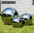 Stainless Steel Hollow Bright Mirror l Garden Landscape Floating Ball