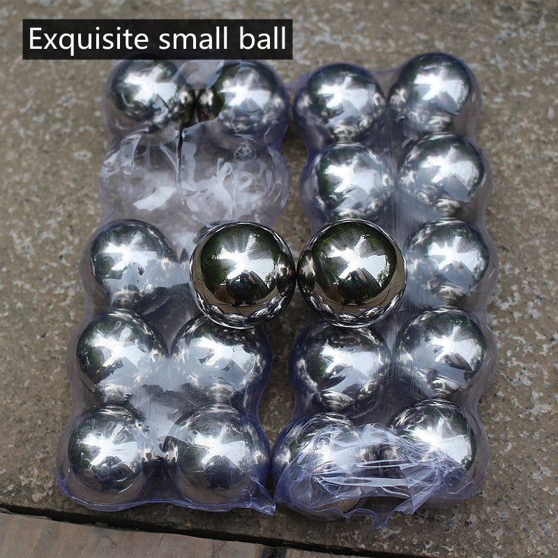 Stainless Steel Hollow Bright Mirror l Garden Landscape Floating Ball