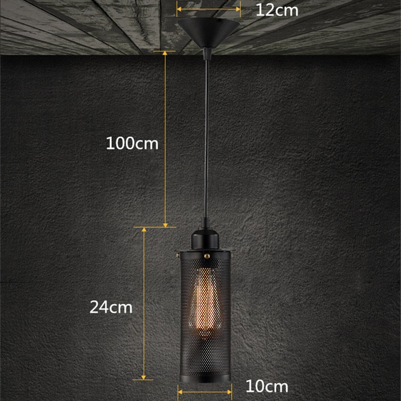 Metal Lighting Industrial Black Pendant Lights