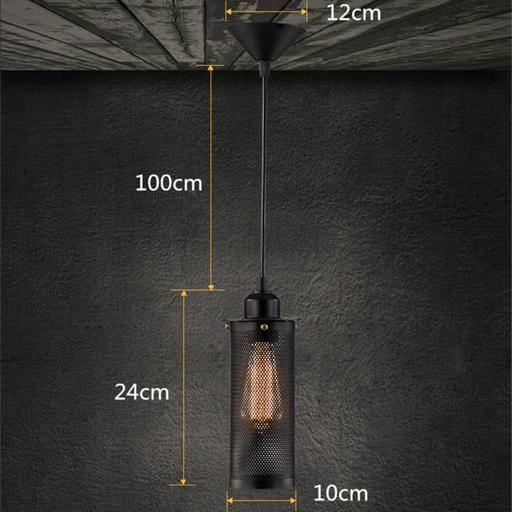 Metal Lighting Industrial Black Pendant Lights